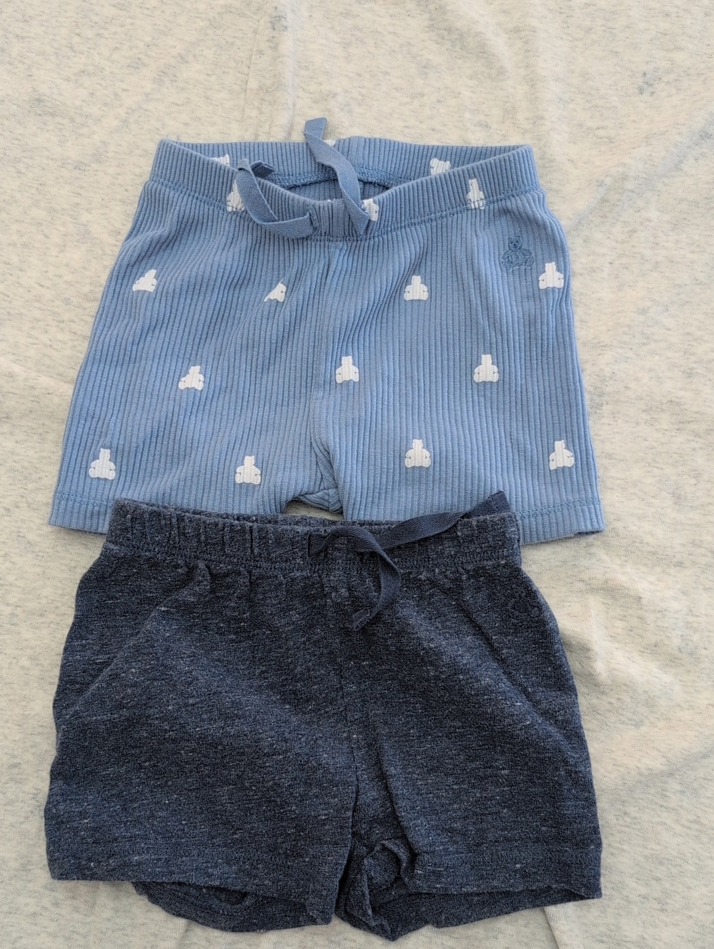 GAP Light Blue Ribbed Baby Top